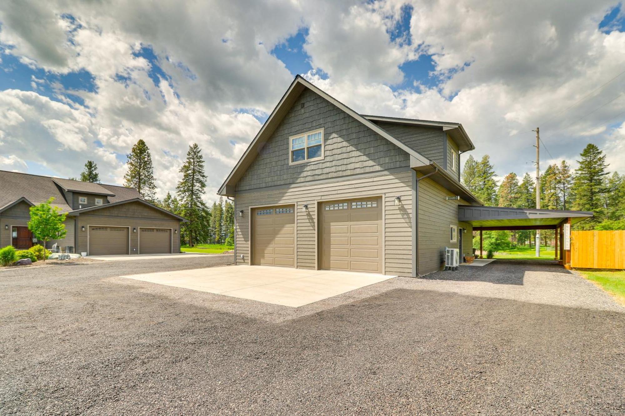 Creekside Apartment In Kalispell On 5 Acres Екстер'єр фото