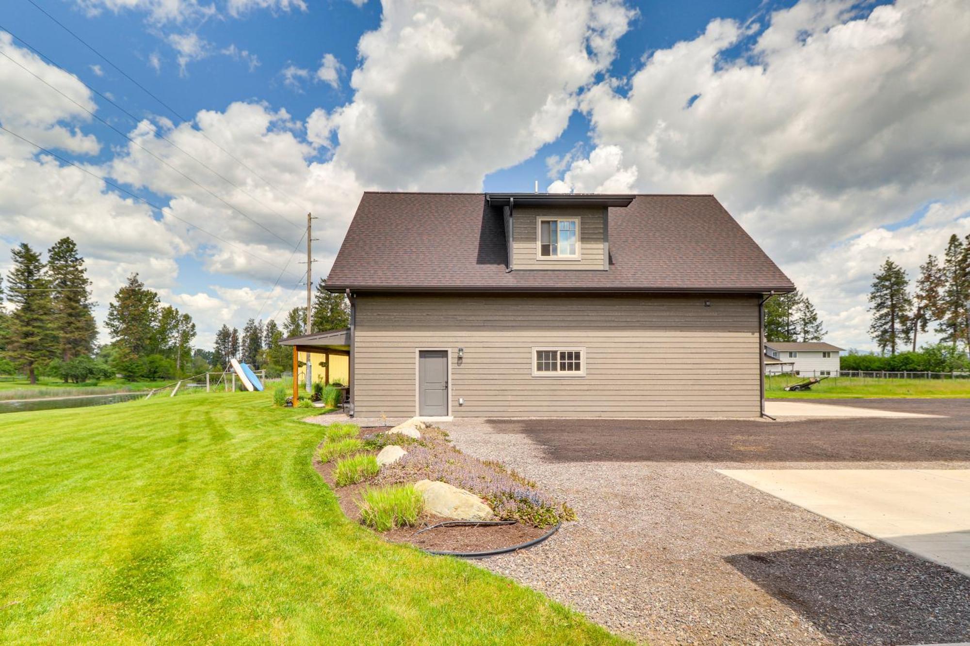 Creekside Apartment In Kalispell On 5 Acres Екстер'єр фото